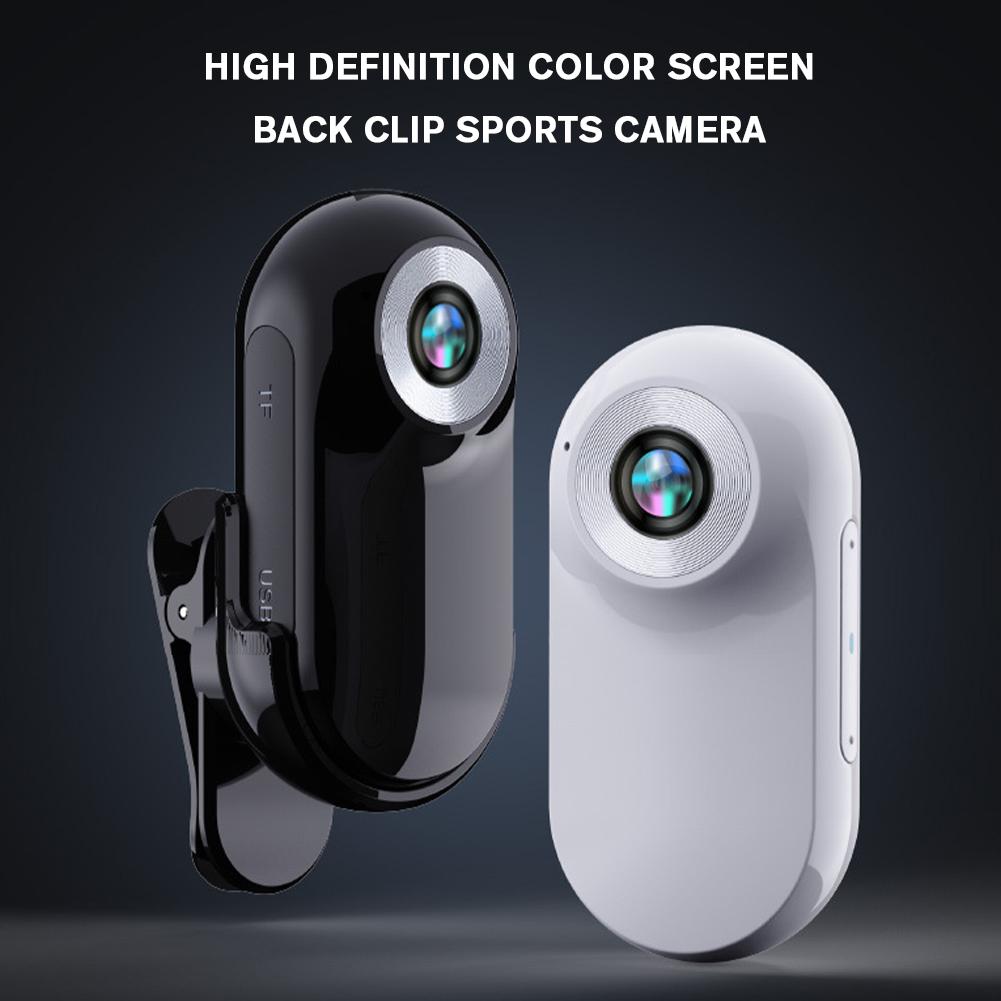 Caméra Collier Pour Chat/chien - Grand Angle 170° - 1080P - Écran 0.96" - Batterie 350mAh - Poids 27g
