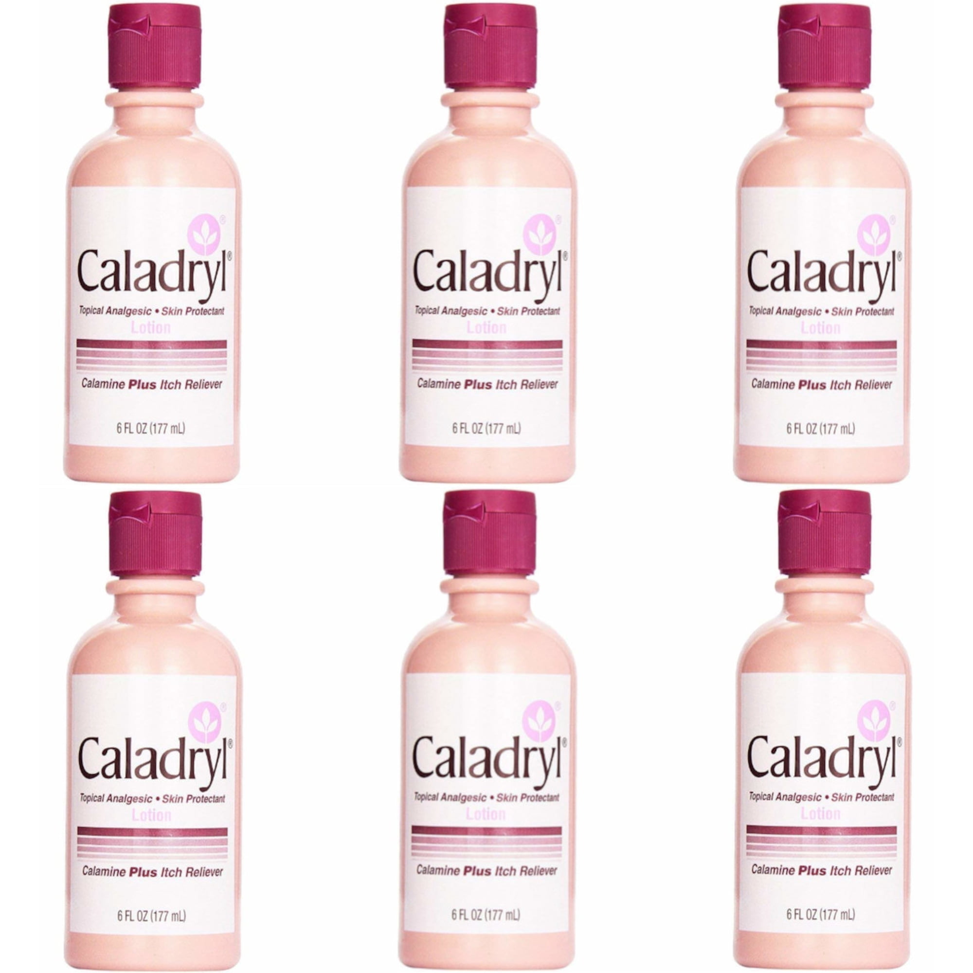 Caladryl Skin Protectant Lotion 6 oz (Pack of 6)