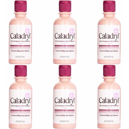 Caladryl Skin Protectant Lotion 6 oz (Pack of 6)