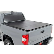 Rough Country Hard Flip Up Bed Cover for 07-21 Toyota Tundra | 5/7' - 49414551