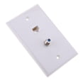 thumbnail image 2 of Conector coaxial F Sunnimix placa de pared 6x, 2 of 8
