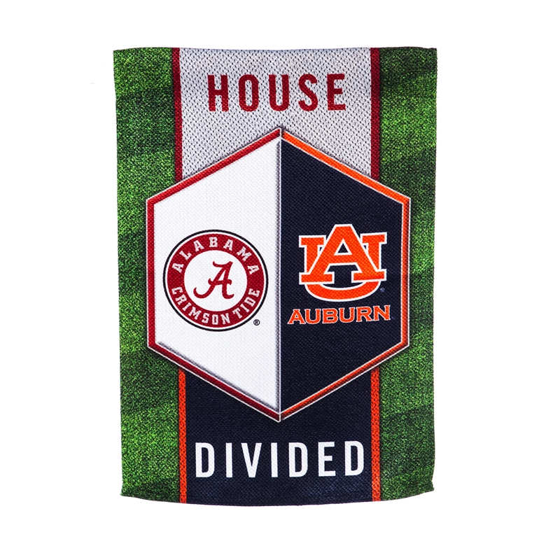 Evergreen Flag, Flag, Gar, ES, HD, Auburn/ Alabama, 18'' x 0.04