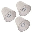 thumbnail image 1 of OULII 3Pcs Decorative Lamp Shades Multi Cloth Dust Protection Bedroom Living Room, 1 of 7