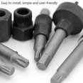 thumbnail image 3 of Kit de herramientas de instalación de polea de alternador de alto rendimiento, acero al cromo vanadio resistente al desgaste y duradero, caja de herramientas incluida para un fácil almacenamiento,, 3 of 5