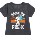 thumbnail image 2 of Peanuts - Game On Pre-K - Toddler And Youth Girls Fleece Dress, 2 of 5