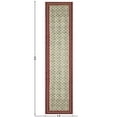 thumbnail image 3 of Casavani Hallway Kitchen Runner Rug Cotton Handblock Printed Red Rug Home Decor Kilim 4x10 feet, 3 of 6