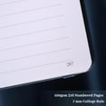 thumbnail image 3 of Lined Journal Hardcover A5 College Ruled Notebook 316 Numbered Pages for Writing, 3 of 6