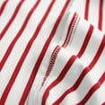thumbnail image 6 of JSGEK Toddler Girls Striped T Shirt Dress Crewneck Long Sleeve Cotton Casual Loose Spring Summer Dresses Red 4 Years, 6 of 8