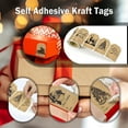 thumbnail image 5 of Beaquicy Christmas Gift Tags Stickers 120 Pack Kraft Self-Adhesive Xmas Name Tags, 5 of 9