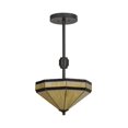 thumbnail image 2 of Meyda Tiffany 72560 Top Ridge 3 Light 14" Wide Semi Flush Ceiling Fixture - Bronze, 2 of 6