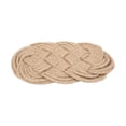 thumbnail image 2 of Weave Coaster, Hot Pad Cup Coaster Cup Pad Mat Para Restaurantes Para Hoteles Para Cocinas Para Cenas Al Aire Libre ANGGREK Otros, 2 of 8