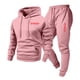 thumbnail image 4 of Ceisia Men's Loose Fit Heart Print Hooded Sweatshirt & Jogger Set - Warm Stretch Casual Two-Piece Tracksuit Gifts, 4 of 5