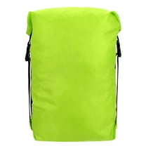 Uxcell Compression Stuff Sack - Waterproof Sleeping Bag Storage Sack for Backpacking [[Yellow-Green-20 x 12 IN/ 52 x 29.5 CM]]