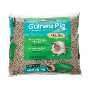 Small World Guinea Pig Complete Feed, Added  C, 5 lbs