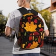 thumbnail image 7 of Fotbe Autumn Maple Leaves A Lightweight Casual Laptop Backpack for Men and Women, Daily use Waterproof backpack, Backpack for College, 7 of 7