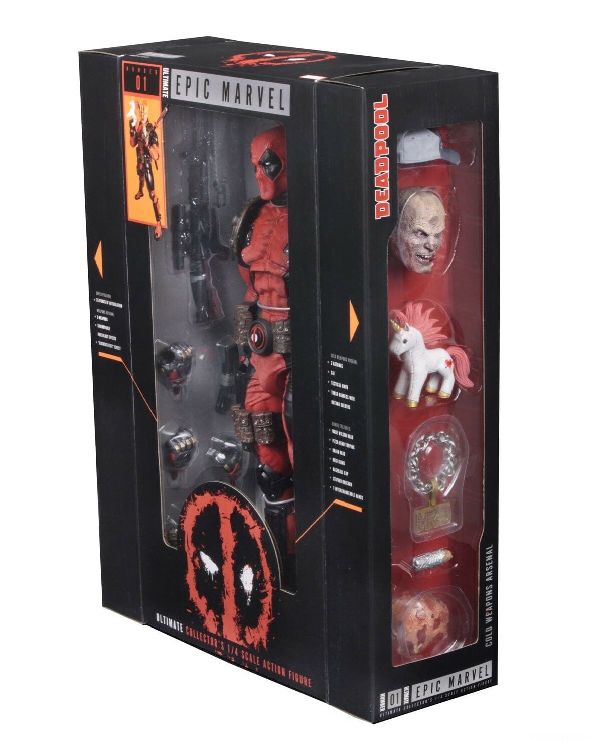 Marvel Classics - 1/4 Scale Action Figure - Ultimate Deadpool - NECA / Marvel