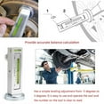 thumbnail image 3 of Nivel magnético de plástico, alineación de cuatro ruedas, ayuda para ajuste de rampa de neumáticos, accesorios para automóviles, 3 of 4