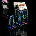 thumbnail image 4 of 3D Christmas Tree DIY Kits, Flashing Assemble Electronics Funny Board, for Practice Learning, Circuit Solder Stem Student - without case, 4 of 8