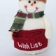 thumbnail image 4 of 2 decoraciones navideñas muñeco de nieve muñecos de dibujos animados Papá Noel ambiente navideño, 4 of 5