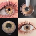 thumbnail image 2 of EYESHARE 2 Piezas De Lentes De Contacto De Colores Para Maquillaje De Ojos , Uso De 1 Año Suaves , Cosméticos De Moda , Color Gris Azul Verde Gao Jinjia unisex, 2 of 2