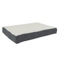 thumbnail image 7 of PETMAKER 30x20.5 Memory Foam Dog Bed with Washable Sherpa Cover (Gray), 7 of 7