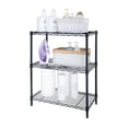 thumbnail image 6 of (3 pack) Hyper Tough 3-Tier Multipurpose Wire Shelving Rack, Black, 750 lbs Capacity, 6 of 12