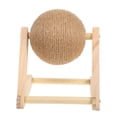 thumbnail image 1 of Juguete rascador para gatos, divertido juguete de bola rascadora de sisal, globo rascador, juguete para gatos, 1 of 4