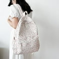 thumbnail image 3 of Floral Printed Backpack Women Travel Flower Student School Bag Preppy Bookbag, 3 of 7