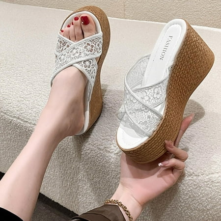 

Vedolay Wide Sandals for Women Sandals for Women Fashion Comfortable Dress Sandals Blue 7.5