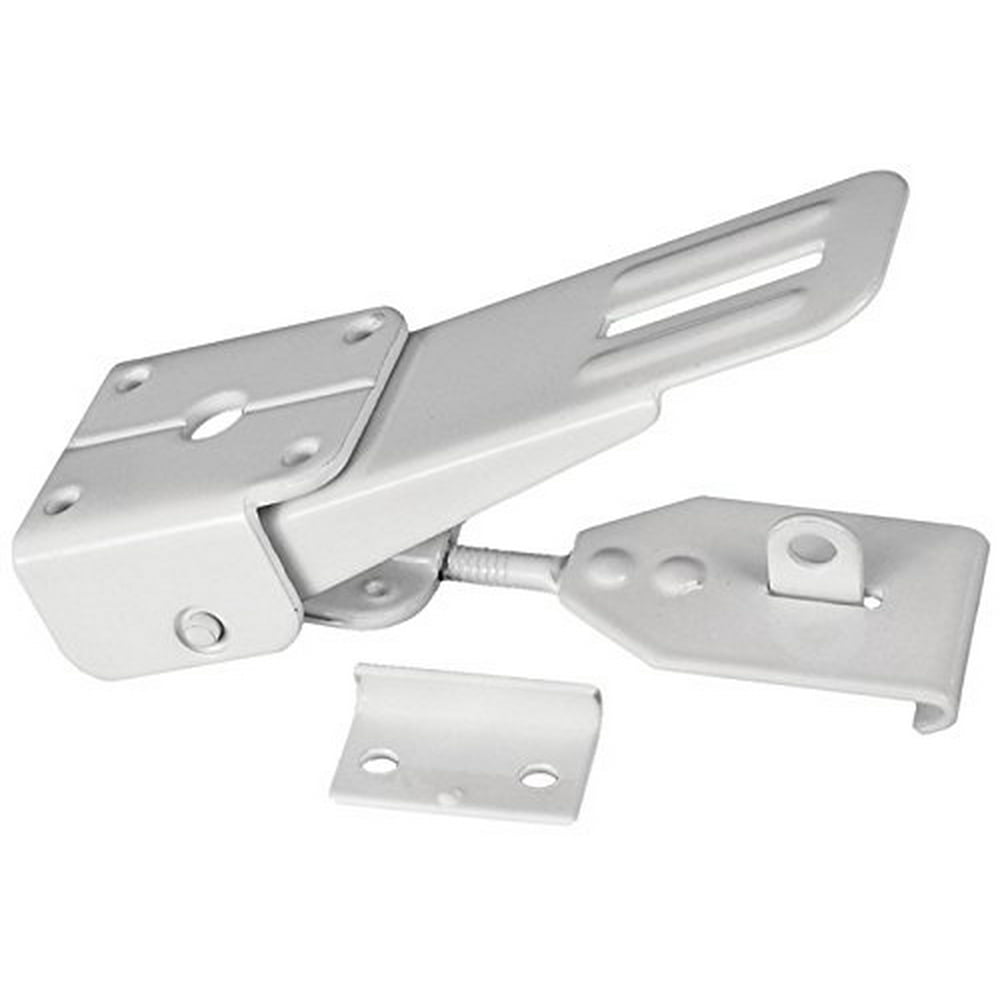 RV Designer E316, Camper Latch, Folding, White, Exterior Hardware