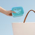 thumbnail image 4 of Cute Clear Valentine Makeup Travel Toiletry Pouch With Zipper Small Mini Transparent Storage Organizer For, 4 of 5