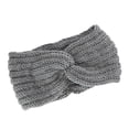 thumbnail image 4 of Diadema HUOGUO para mujer con forma de bola de pelo, elástica, hecha a mano, 4 of 5