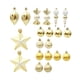 thumbnail image 2 of Juego de bolas navideñas Strade Fareast Limited dorado 20 piezas, 2 of 8