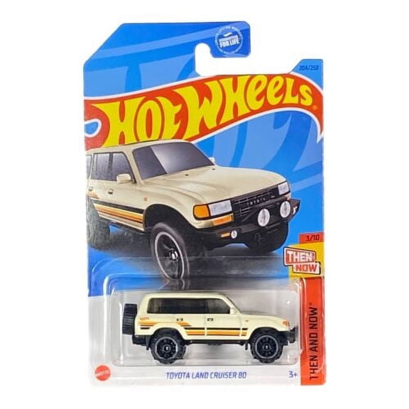 Hot Wheels Toyota Land Cruiser 80, Then and Now 3/10