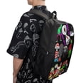 thumbnail image 5 of Lil Darkie Rap Music Backpack Casual Daypack School Bag Backpack Satchel Rucksack Shoulder, 5 of 5