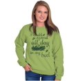 thumbnail image 5 of All Day Bed Flower Beds Garden Humor Women Crewneck Sweatshirt Brisco Brands S, 5 of 6