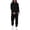Black, variant on Sweatsuits for Men 2 Piece Men's Jogging Tracksuit Set Hoodie Casual Athletic Long Sleeve Zipper Suit Set Men's Casual Outfits