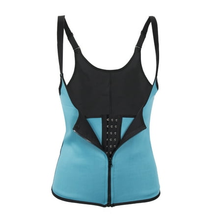 

FOCUSNORM Women Adjustable Underbust Corset Waist Trainer Sauna Body Shaper Vest