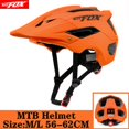 thumbnail image 1 of BATFOX-casco de ciclismo para hombre y mujer, protector de cabeza para bicicleta de montaña y carretera, moldeado integralmente, color naranja, 2023 Fivean Cascos de ciclismo, 1 of 2