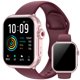 thumbnail image 1 of Reloj inteligente Jacoosa con pantalla HD de 1,85 pulgadas y batería IP68 de 1000 mAh, color rojo, 1 of 1