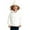White, variant on Lenpel Toddler Baby Boy Girl Puffer Jackets Fleece Lined Long Sleeve Button down Hooded Jackets Thick Warm Outwear Coats(Gray,1-2 Years)