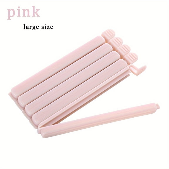 5/10pcs Food Bag Chip Clips, Food Fresh-keeping Sealing Clips, Large/Small Airtight Clips, Fresh-Keeping Clamp Sealer, For Various Plastic Bags, Kitchen Organizers And Storage, Kitchen Accessories