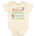 thumbnail image 3 of Inktastic Lineman Like Daddy Boys or Girls Baby Bodysuit, 3 of 5