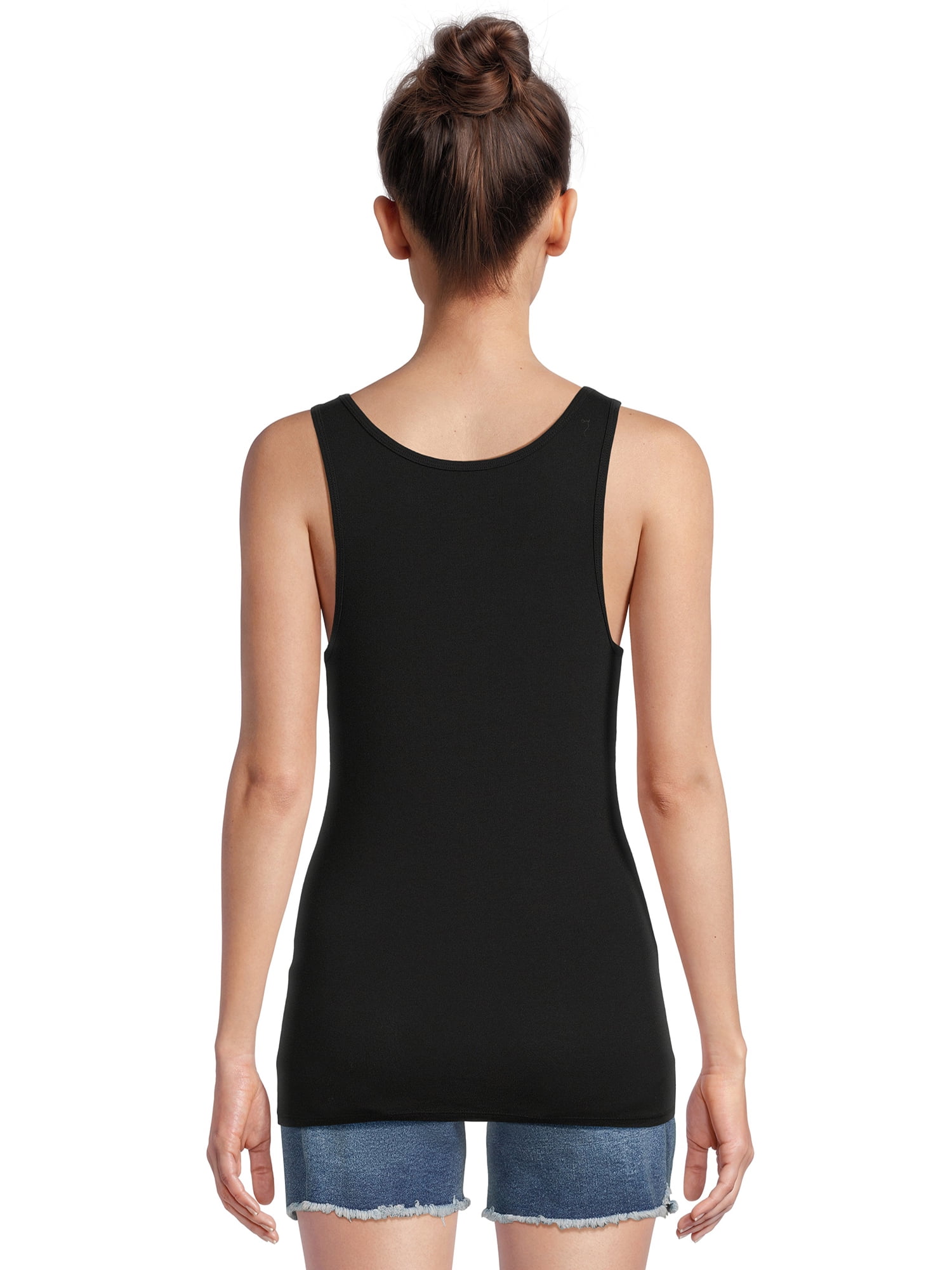 Time and Tru Maternity Essentials Non Shirred Tank, Sizes S-XXL