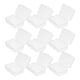 thumbnail image 4 of WORGEOUS Caja de contenedores de almacenamiento de cuentas de plástico transparente pequeñas, 10 Uds., cajas transparentes, 4 of 8
