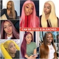 thumbnail image 6 of 13x6 Lace Front Wigs Human Hair Straight Wig Pre Plucked 150% Density Transparent Lace Frontal Wigs for Women Brazilian Straight, 6 of 7