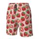thumbnail image 4 of Balery Cute Strawberry Traje de Baño Estilo Hawaiano para Hombre, Shorts de Secado Rápido con Bolsillos-3X-Large, 4 of 6