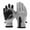 Light GrayL, variant on ACDANC 1Pairs Waterproof Gloves,Soft Touch Fit Motorcycle Gloves,Winter Ready Bike Gloves,S,Black