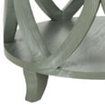 thumbnail image 3 of SAFAVIEH Janika Contemporary Glam Solid Round Accent Table, French Grey, 3 of 4