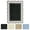 Black, variant on Geetinfly 8 x 10 ft Blue Rectangular Polyester Bedroom Living Room Dining Room Nursery Room Scalloped Bordered Indoor Modern Non Slip Machine Washable Area Rug